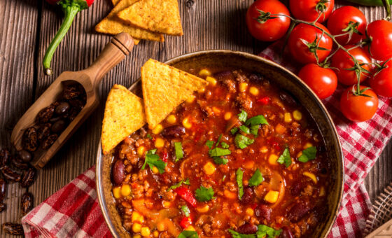 Torsdag d. 27/8 - Chili con carne