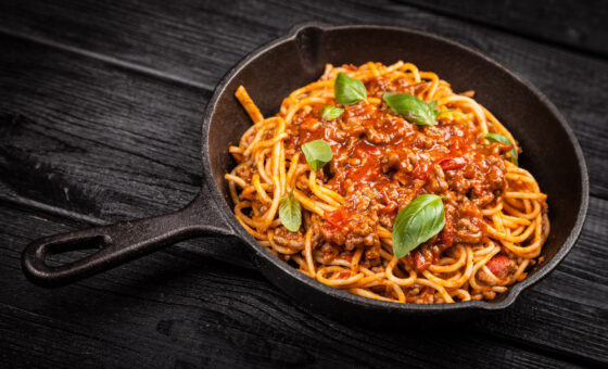 Onsdag d. 15/4 - Pasta bolognese