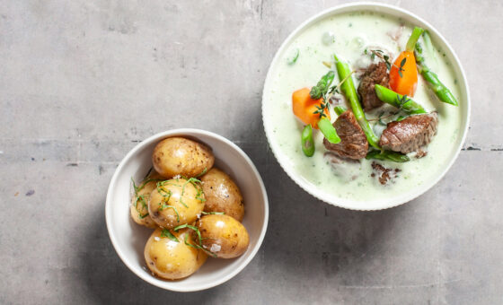 Fredag d. 17/4 - Kalvefrikassé