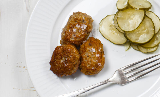 Onsdag d. 26/8 - Kyllingfrikadeller