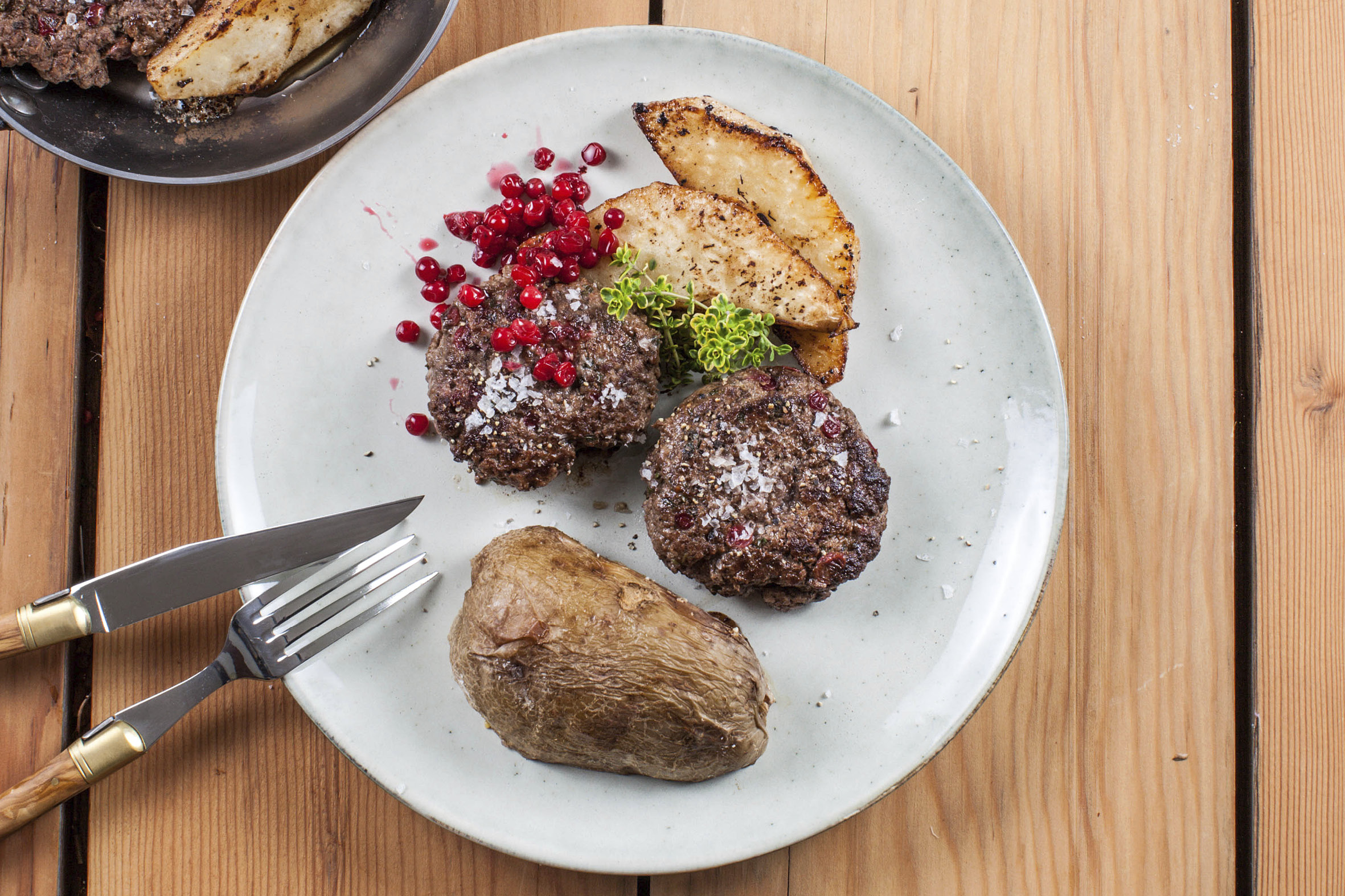 Fredag d. 28/8 - Plankebøf af herregårdsbøf